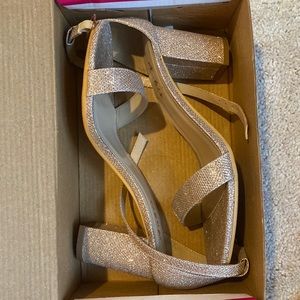 Ankis brand gold heels